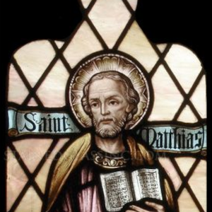 saint matthias stained glass
