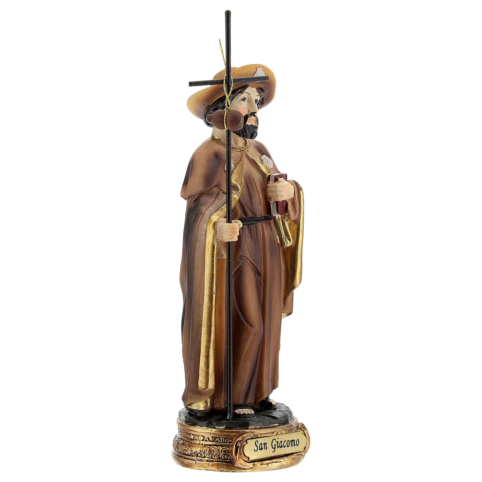 st. james the apostle resin statue 12.5cm