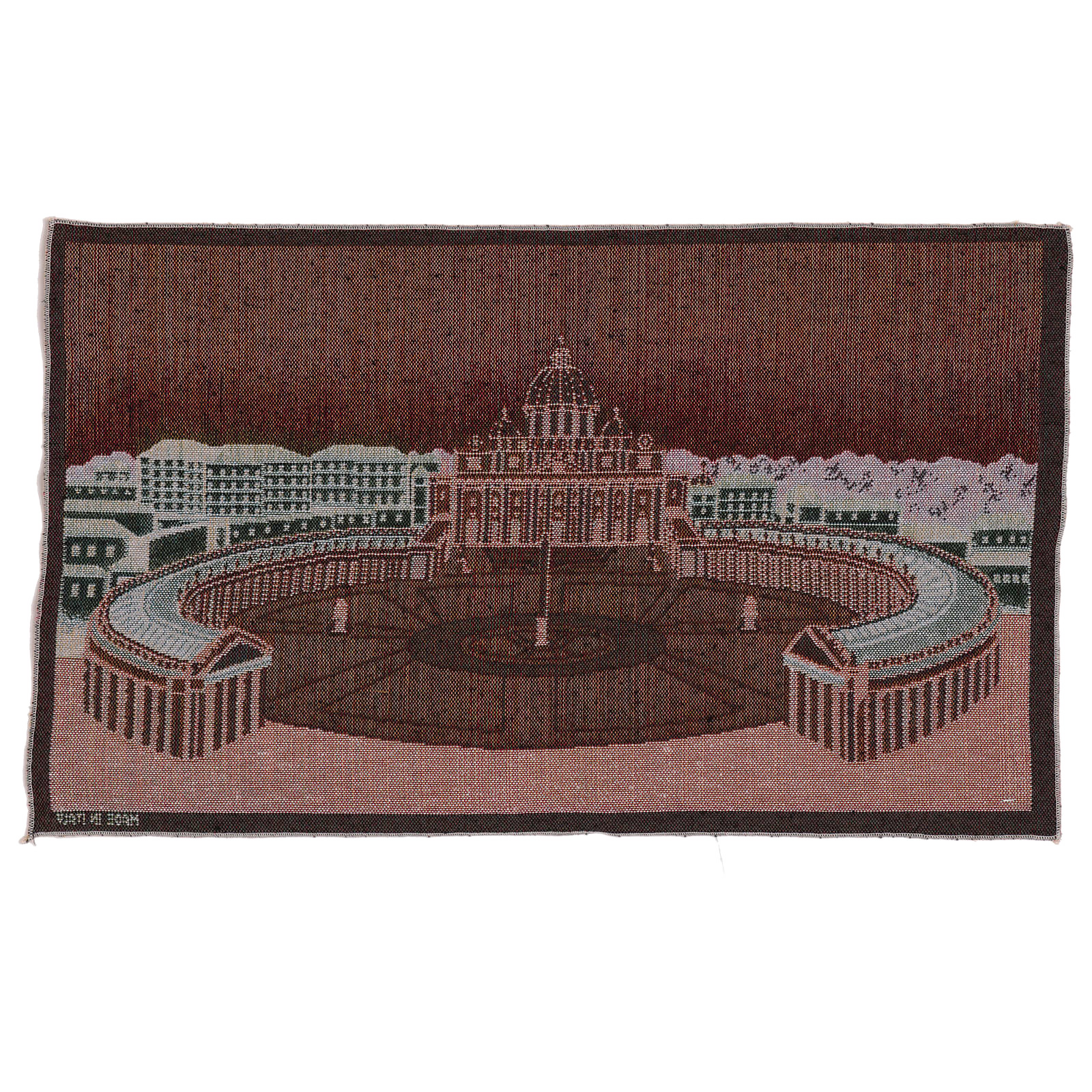 saint peter's square tapestry 13.7x23.5
